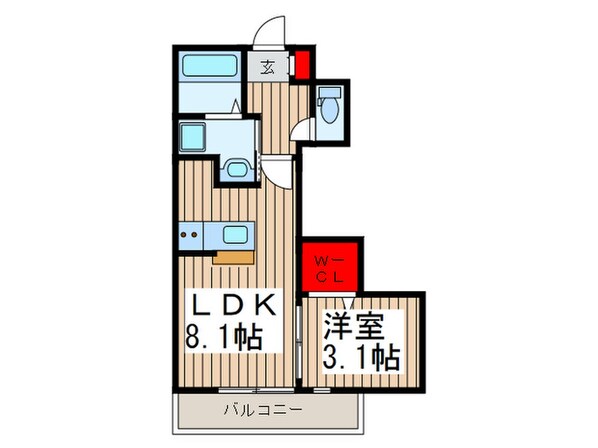 Grande　Classe　新都心の物件間取画像